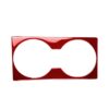 Carbon Fiber Car Rear Seat Speaker Decorative Sticker for Nissan GTR R35 2008-2016, Left and Right Driving Universal