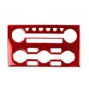 Carbon Fiber Car Instrument Control Panel Decorative Sticker for Nissan GTR R35 2008-2016, Left Driving