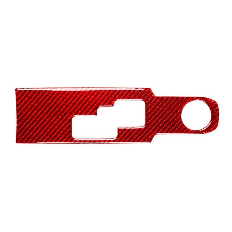 Carbon Fiber Car Gear Shift Panel Decorative Sticker for Nissan GTR R35 2008-2016, Left and Right Driving Universal