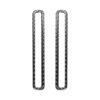 Carbon Fiber Car Door Air Outlet Decorative Sticker for Dodge Challenger 2015 to Now, Left Driving