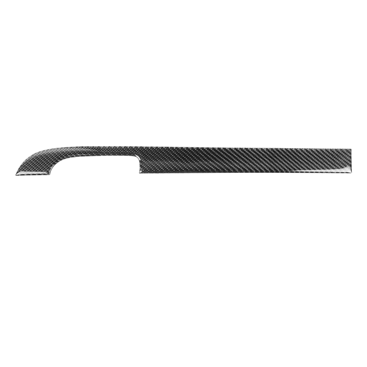 Carbon Fiber Car Co-pilot Storage Bar Decorative Sticker for Dodge Challenger 2015 to Now, Left Driving
