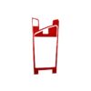 2 PCS / Set Carbon Fiber Car Armrest Box Frame Decorative Sticker for Alfa Romeo Giulia 2017-2019,Left Drive