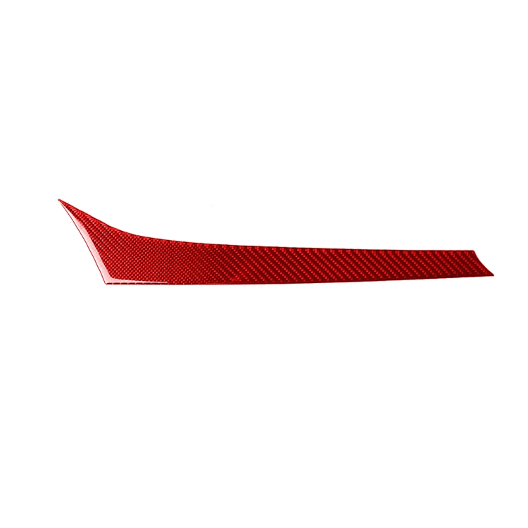 Carbon Fiber Car Dashboard Strip Decorative Sticker for Alfa Romeo Giulia 2017-2019,Left Drive