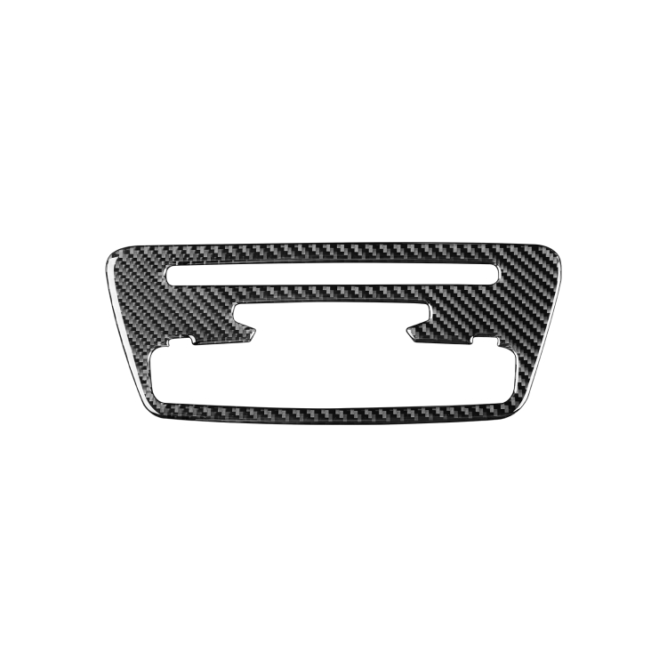 Carbon Fiber Car Central Control CD Panel Decorative Sticker for Audi Q3 2013-2018,Left and Right Drive Universal
