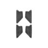 4 PCS / Set Carbon Fiber Car Inner Door Bowl Decorative Sticker for Audi Q3 2013-2018,Left and Right Drive Universal