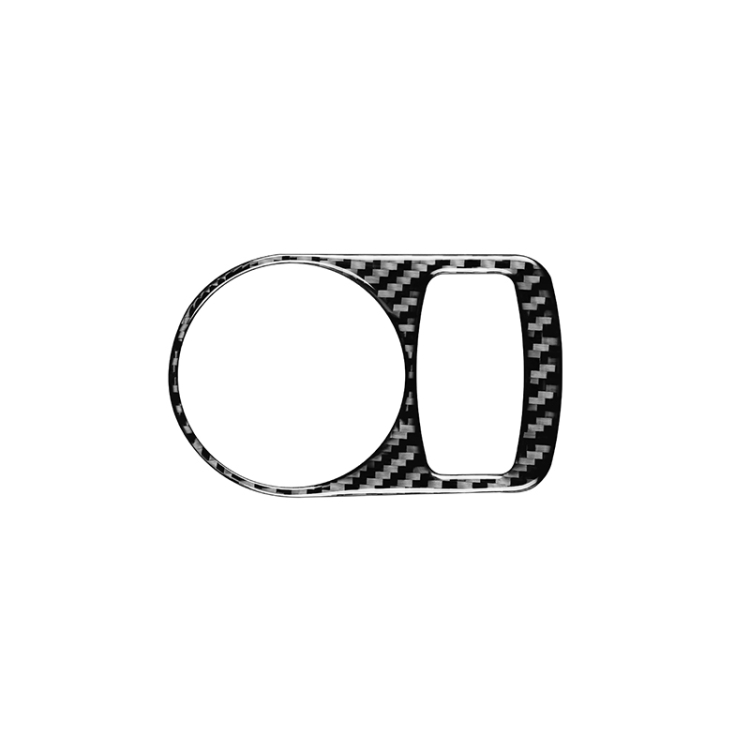 Carbon Fiber Car Headlight Switch Decorative Sticker for Audi Q3 2013-2018,Left and Right Drive Universal