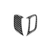2 PCS / Set Carbon Fiber Car Door Lock Frame Decorative Sticker for Volkswagen Scirocco 2009-2016,Left Drive
