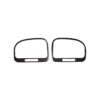 Carbon Fiber Car Left Right Air Outlet Decorative Sticker for Volkswagen Golf 6 2008-2012