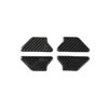 Carbon Fiber Car Inner Door Bowl Panel Decorative Sticker for Volkswagen Golf 6 2008-2012