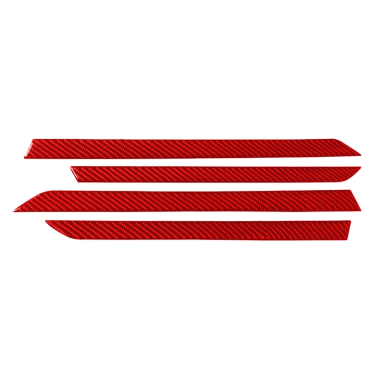 Car Carbon Fiber Door Decorative Strip for Honda Tenth Generation Civic 2016-2019, Left and Right Drive Universal