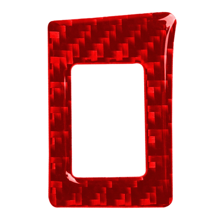 Car Carbon Fiber Double Flash Light Decorative Sticker for Honda Tenth Generation Civic 2016-2019, Right Drive