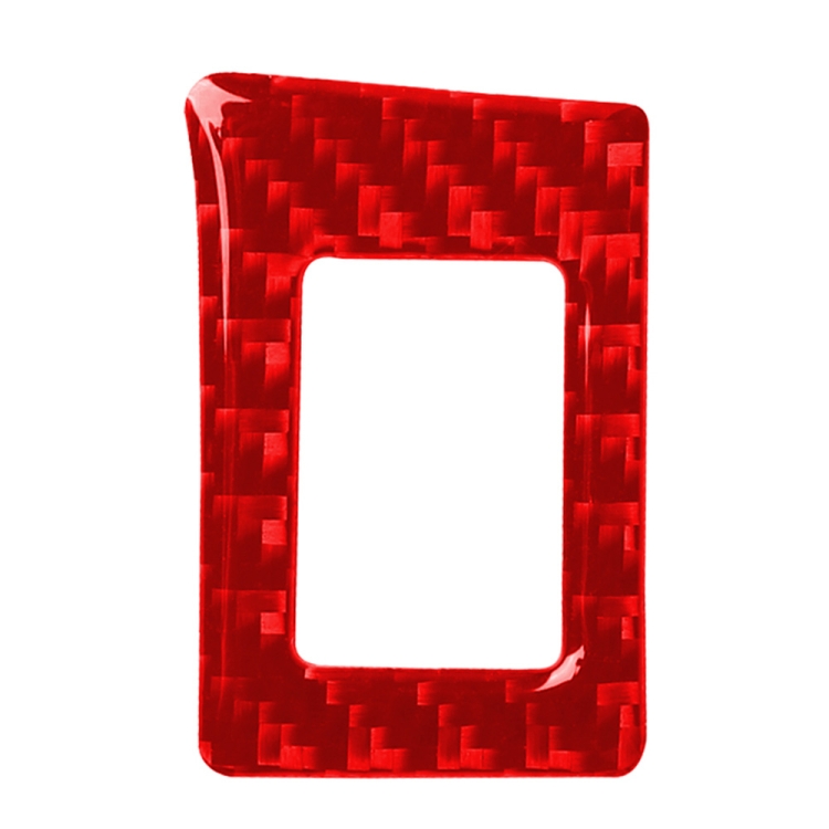 Car Carbon Fiber Double Flash Light Decorative Sticker for Honda Tenth Generation Civic 2016-2019, Left Drive
