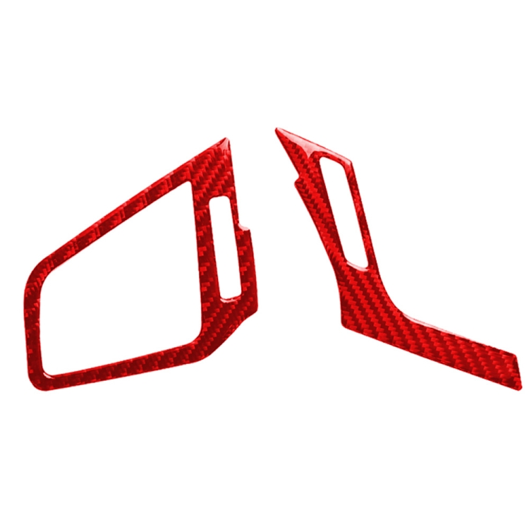 Car Carbon Fiber Left and Right Air Outlet Decorative Sticker for Honda Tenth Generation Civic 2016-2019, Right Drive
