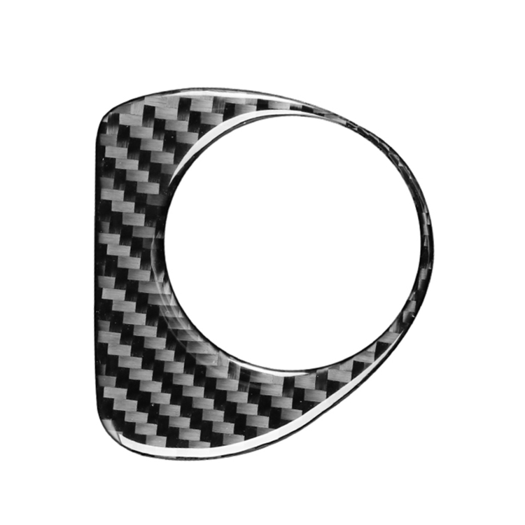 Car Carbon Fiber Ignition Switch Decorative Sticker for Ford F150 2017-2020, Left and Right Drive Universal