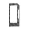 Car Carbon Fiber Gear Panel B Decorative Sticker for Ford F150 2017-2020, Right Drive