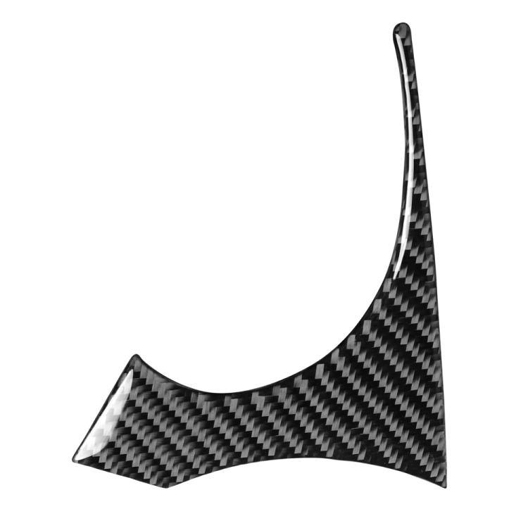 Car Carbon Fiber Right Speedometer Decorative Sticker for Mitsubishi Lancer EVO 2008-2016, Left Drive