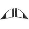 2 PCS Car Carbon Fiber Left and Right Speakers Decorative Sticker for Mitsubishi Lancer EVO (Only DE / ES) 2008-2015, Left and Right Drive Universal