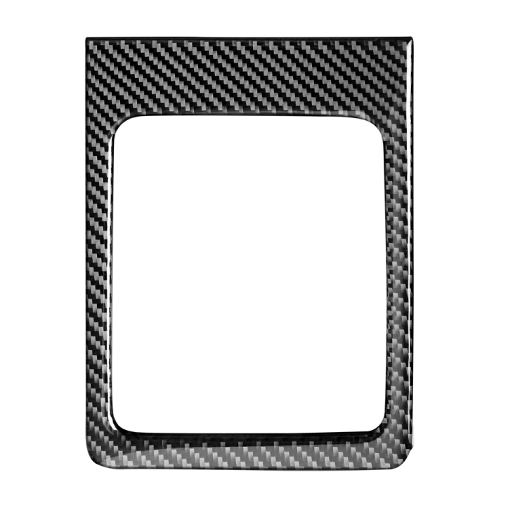 Car Carbon Fiber Manual Gearbox Decorative Sticker for Mitsubishi Lancer EVO (Only GT / GTS) 2010-2015, Left and Right Drive Universal