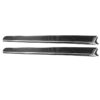 6 PCS Car Carbon Fiber Door Panel Decorative Sticker for Mitsubishi Lancer EVO 2008-2015, Left and Right Drive Universal