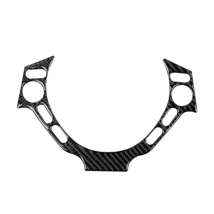 Car Carbon Fiber Steering Wheel Buttons Decorative Sticker for Nissan GTR R35 2008-2016, Left and Right Drive Universal