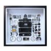 Non-Working Display 3D Mechanical Film Camera Square Photo Frame Mounting Disassemble Specimen Frame, Model: Style 4, Random Camera Model Delivery