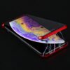 Ultra-thin angular frame magnetic absorption double - sided tempered glass shell