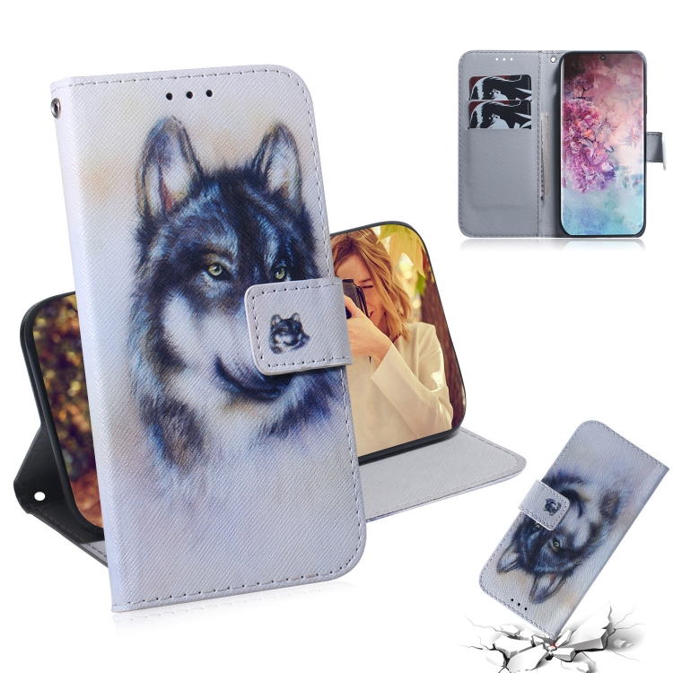 3D Colored Drawing Horizontal Flip Leather Case, with Holder & Card Slot & Wallet