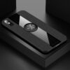 XINLI Stitching Cloth Textue Shockproof TPU Protective Case with Ring Holder