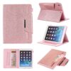 For iPad 10.2 inch Glitter Powder Horizontal Flip Leather Case with Holder & Card Slot & Photo Frame & Wallet