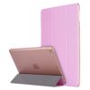 For iPad 10.2 inch Silk Texture Horizontal Flip Magnetic PU Leather Case, with Three-folding Holder & Sleep / Wake-up Function