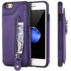 Solid Color Double Buckle Zipper Shockproof Protective Case