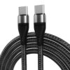 PD 60W USB-C / Type-C to USB-C / Type-C Fast Charging Nylon Braided Data Cable