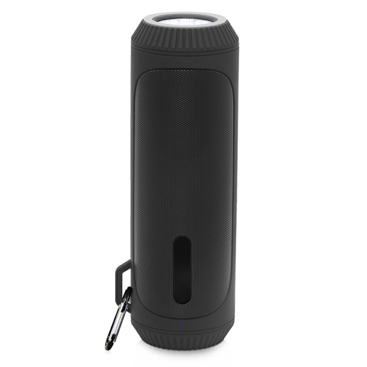 NewRixing NR-4016A TWS Outdoor Splashproof Bluetooth Speaker with Carabiner Handle & SOS Flashlight