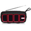 NewRixing NR-5018FM Outdoor Portable Bluetooth Speaker with Antenna, Support Hands-free Call / TF Card / FM / U Disk