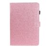 Varnish Glitter Powder Horizontal Flip Leather Case with Holder & Card Slot
