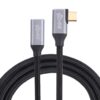 Elbow USB-C / Type-C Male to USB-C / Type-C Female Transmission Data Cable