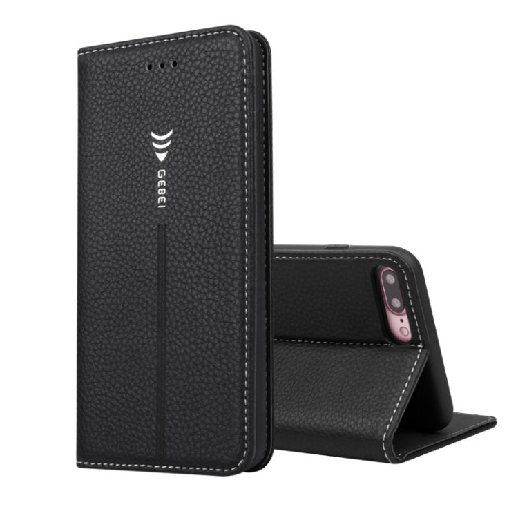 GEBEI PU+TPU Horizontal Flip Protective Case with Holder & Card Slots