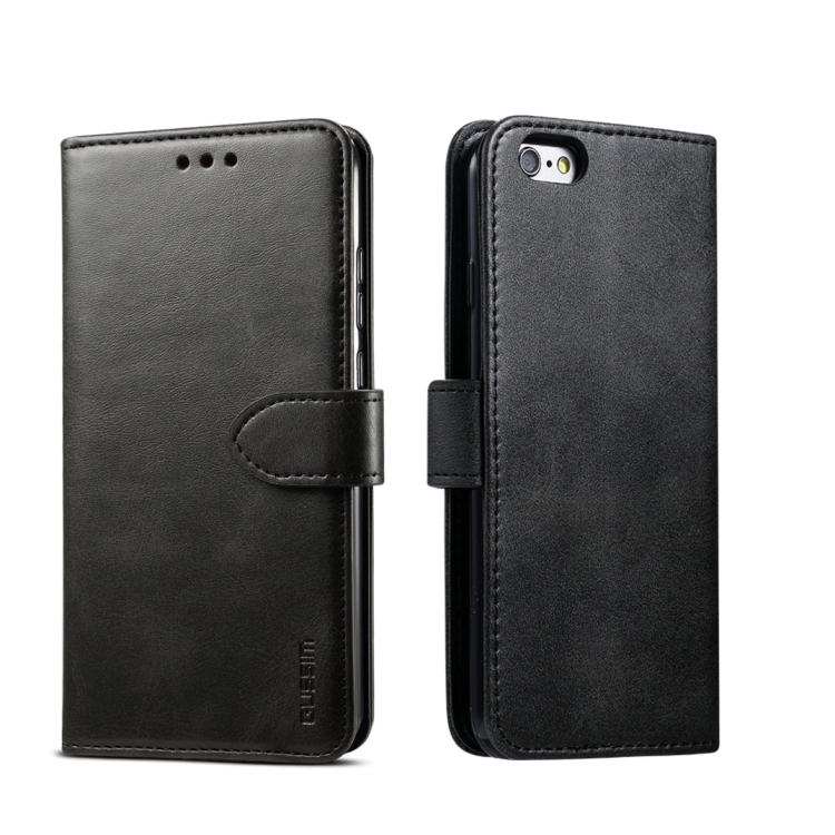 GUSSIM Magnetic Horizontal Flip Leather Case with Holder & Card Slots & & Wallet