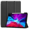 Custer Texture 3-Fold Smart TPU Leather Tablet Case