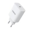 DUZZONA T3 PD 20W Single Port Travel Charger, EU Plug