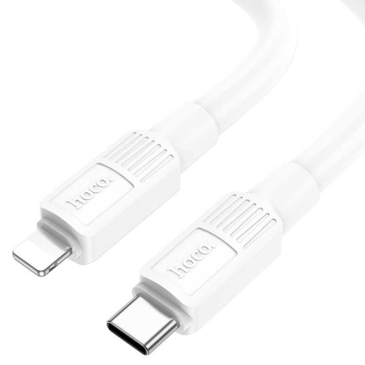 hoco X84 20W USB-C / Type-C to 8 Pin Solid PD Charging Data Cable，Length：1m