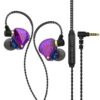QKZ SK3 3.5mm Sports In-ear Wired HIFI Bass Stereo Sound Earphone with Mic