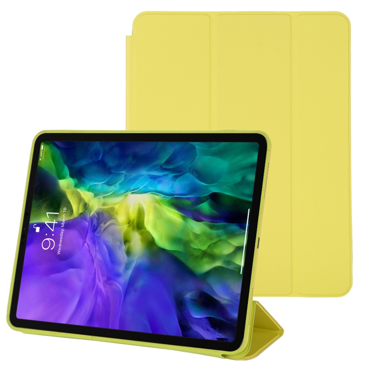 3-fold Horizontal Flip Smart Leather Case with Sleep / Wake-up Function & Holder