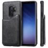 Shockproof Calf Texture Protective Case with Holder & Card Slots & Frame