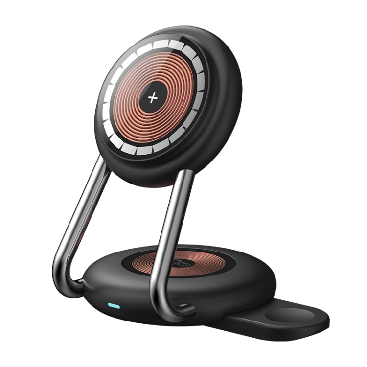 N21 15W 3 in 1 Transparent Magnetic Wireless Charger