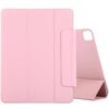 Horizontal Flip Ultra-thin Double-sided Clip Magnetic PU Leather Case With Three-folding Holder & Sleep / Wake-up Function