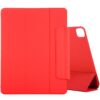 For iPad Air 13 2024 / 2025 / Pro 12.9 2020 Active Buckle Magnetic PU Leather Tablet Case With Holder & Sleep / Wake-up Function