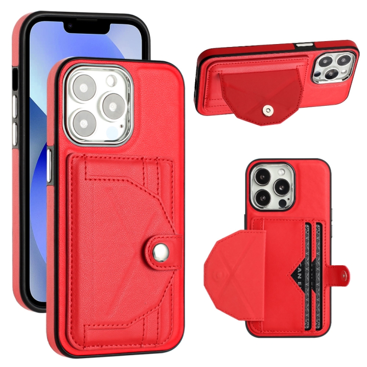 Shockproof Leather Phone Case with Card Holder