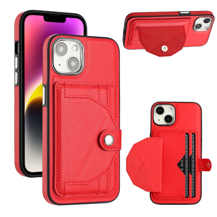 Shockproof Leather Phone Case with Card Holder