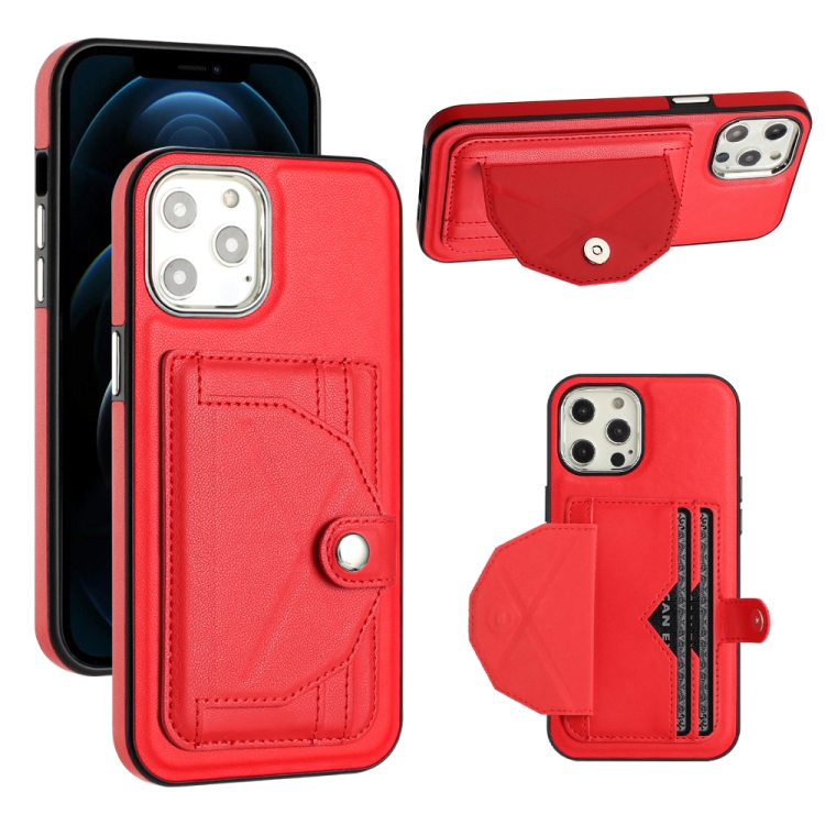 Shockproof Leather Phone Case with Card Holder